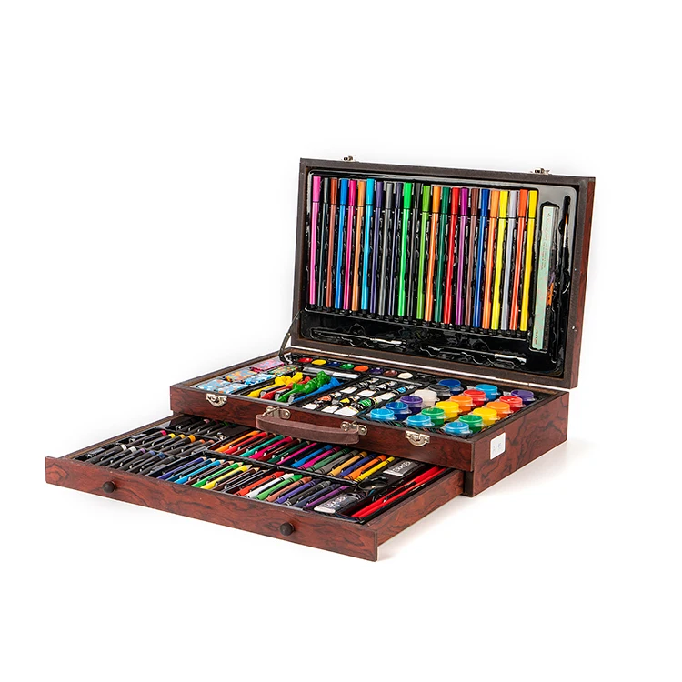 Art Supplies - 124PCS Kids Deluxe Coloring Set Art Set - China Art Set,  Drawing Set