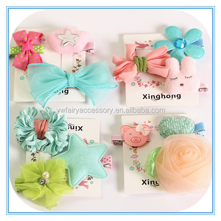 Latest Baby Hair Accessories Japanese Design Cute Girls Kids Hair Clips -  Buy Baby Hair Accessories,Kids Hair Clip,Hair Clips For Girls Product on  