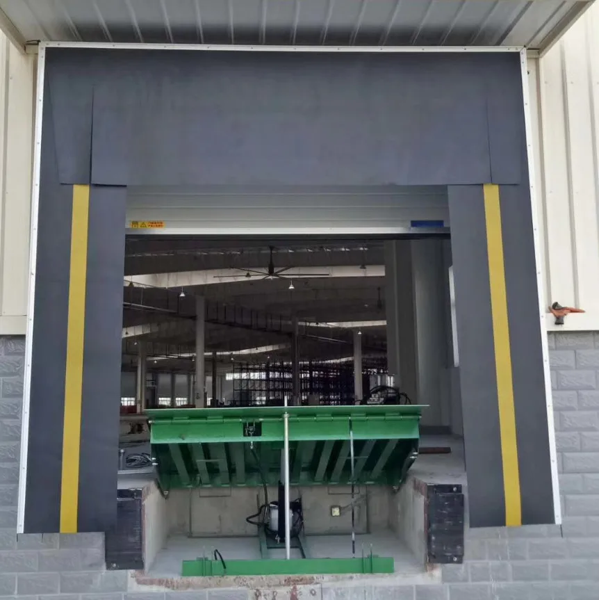 Hydraulic Cylinder Loading Dock Leveler Price Container Unloading Ramp with Hinged Lip 6 Ton 10 Ton 15 Ton
