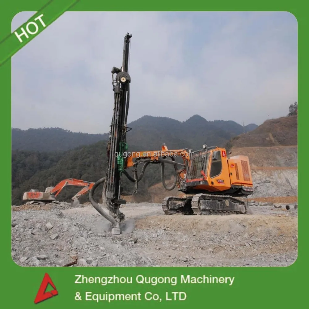 KL511 High Efficient Full Hydraulic Crawler Type Blasting Hole Drilling Machine for Quarry