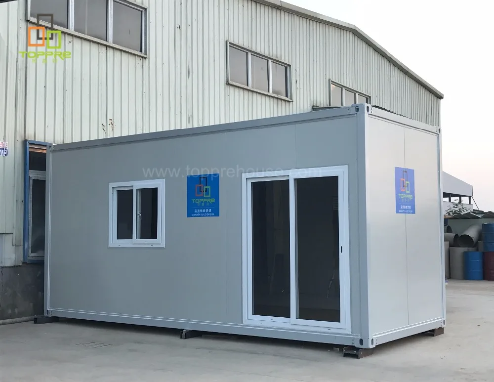 TOPPRE 40ft Steel Container House Prefab Detachable Camping Home Office Container 20ft Shop Hotel Detachable Container House