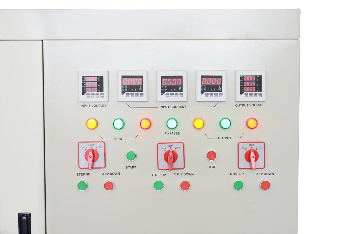 
 500KVA 1000KVA 1500KVA 2000KVA SBW series high power automatic voltage stabilizer/regulator for industry use  