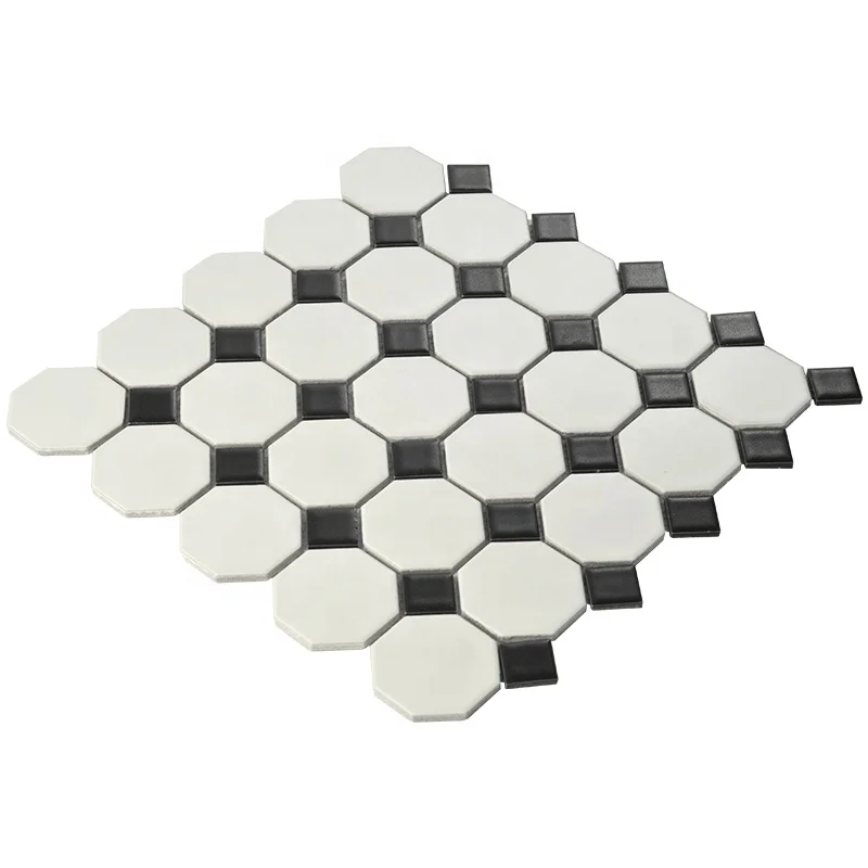 八角形モザイク装飾品 八角形モザイク装飾品 公式】 Bianco Carrara Collection Z