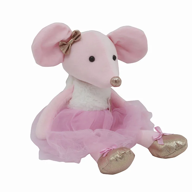 ballerina mouse soft toy