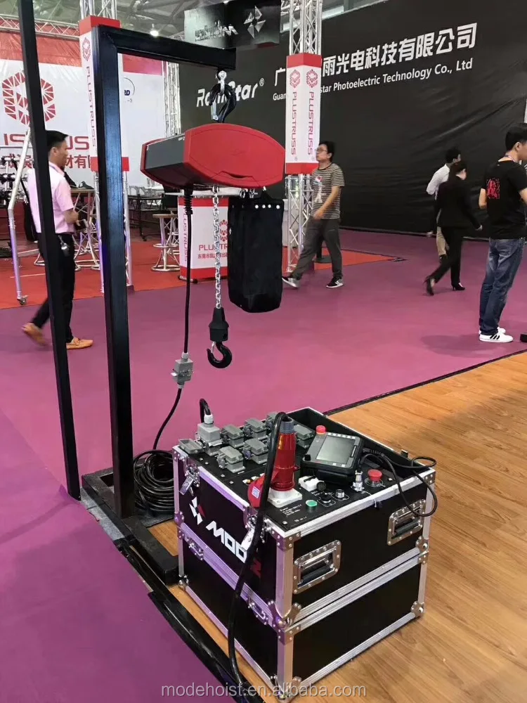 Smart Mode V6 1 Ton Stage Electric Chain Hoist for Event Management