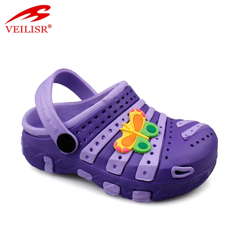 Уличные летние пляжные детские сандалии EVA, садовые детские Сабо