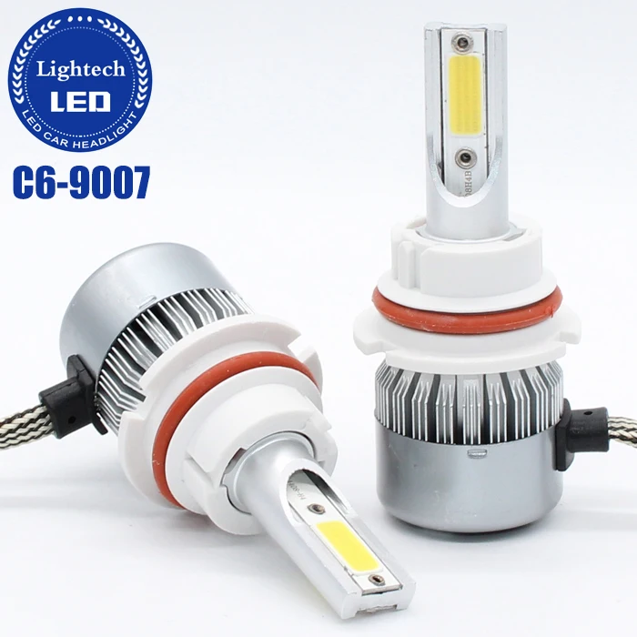 High Power Car LED C6 40W 9007 COB Headlight