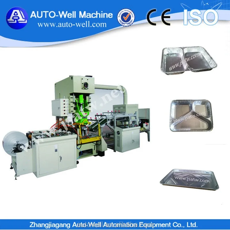 Aluminum Foil Container Making Machine in Italy