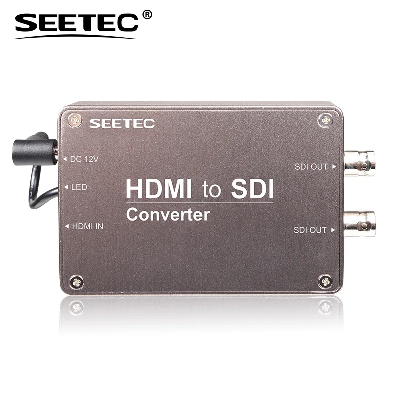 eSynic SDI a HDMI convertidor Full HD 1080P Adaptador de señal SD