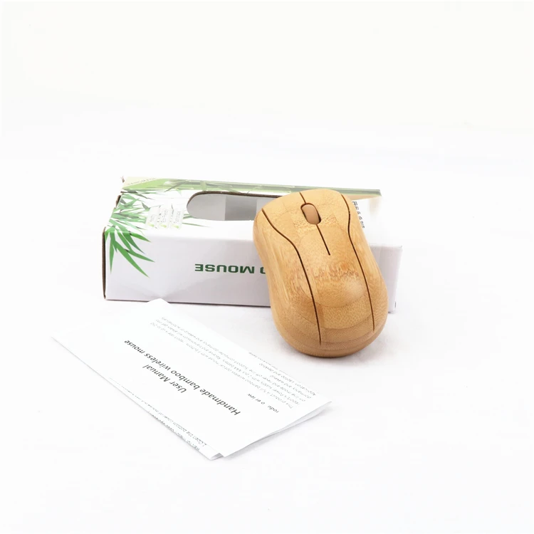 
 Заводская Самая низкая цена ручная изготовление бамбуковая мышь пользовательская Беспроводная usb мини мышь  