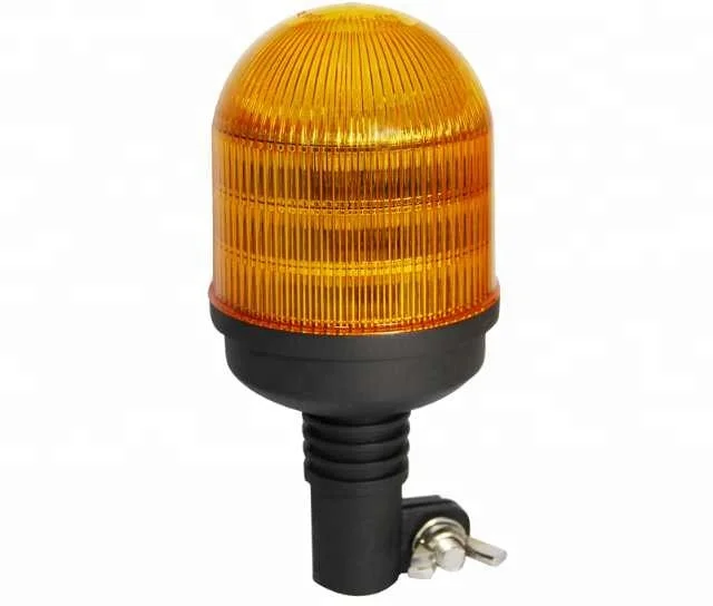 LED Rotation Beacon  Strobe Warning Light for Backhoe Compactor Loader Dozer Excavator Grader  Roller Tractor