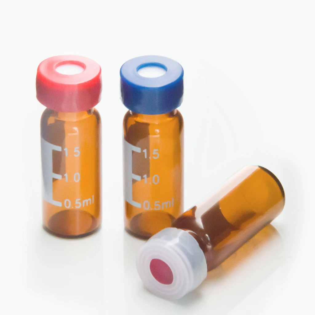 China Supplier Price Pe Cap Ptfe Septa Laboratory Glass Sample Snap