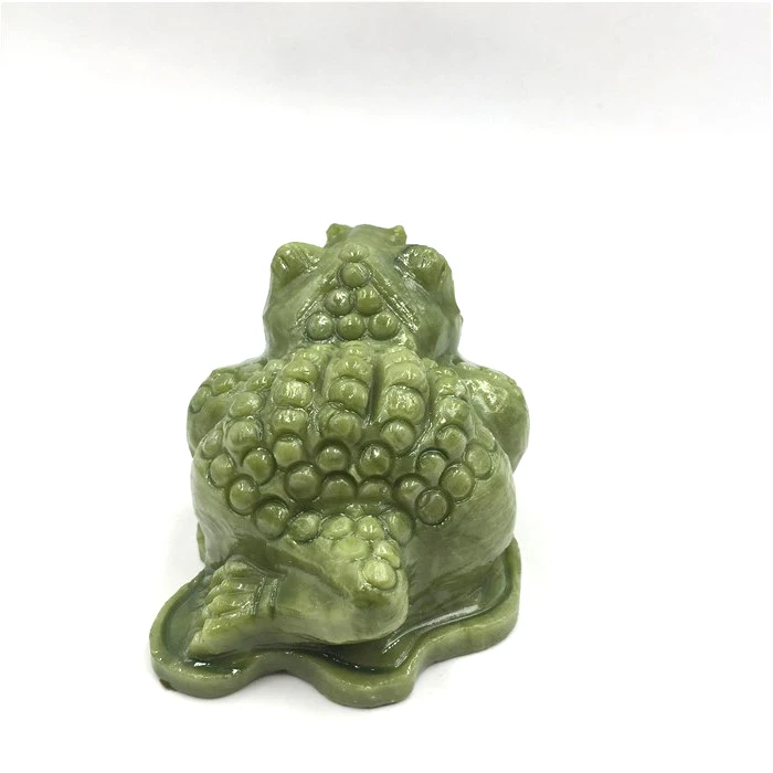 Fengshui Decor Money Frog and Toad Lucky Jade Toad for Wealth