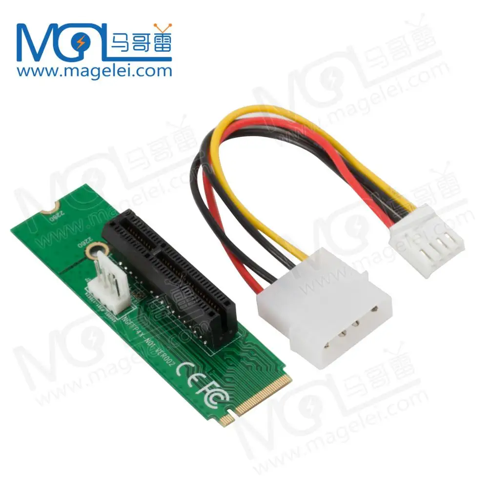 
 Адаптер NGFF M2 SSD папа-PCI-e Express 4X мама  