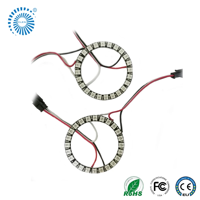12v Ledサークルリングライト Cob Ledエンジェル アイズキット Buy 自動haloライトサークルリングヘッドライト 12ボルト Ledサークルリングライト 円形ledシーリングライトledリングライト Product On Alibaba Com
