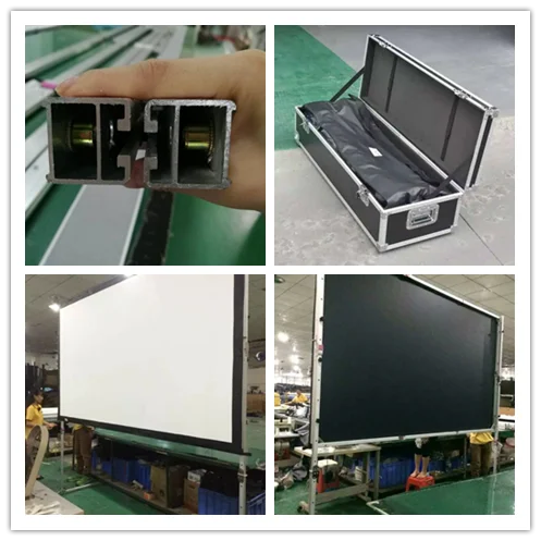 TELON Custom Rear Projection Screens - Fast Fold & Durable