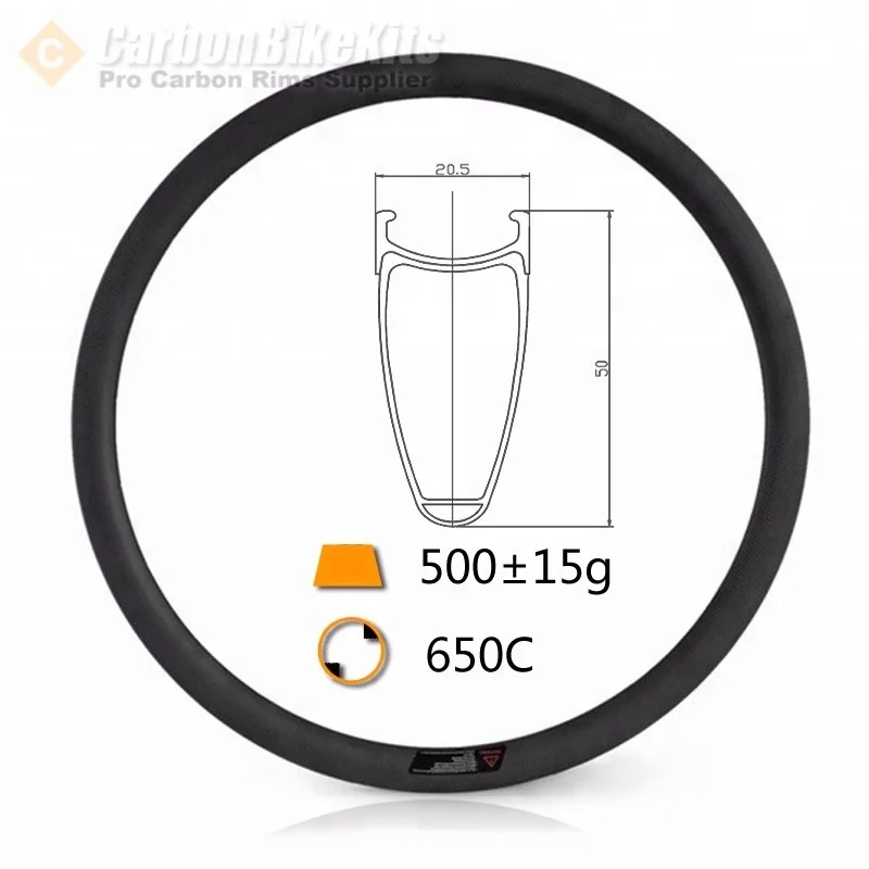 650c carbon rims