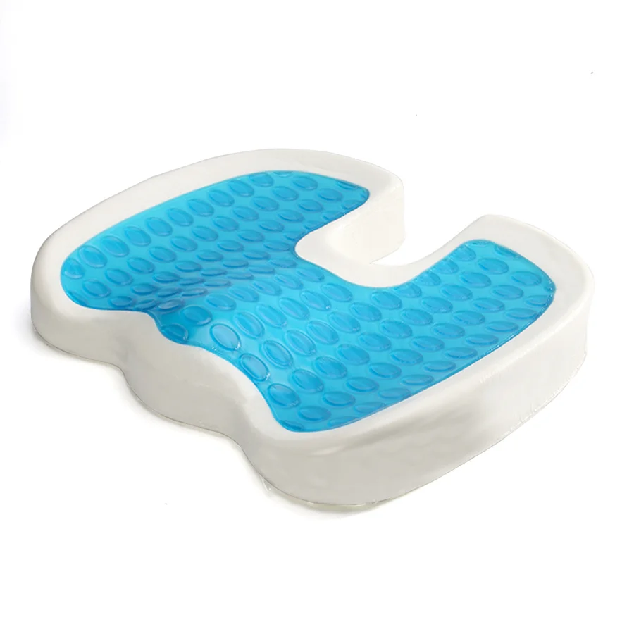 Cojín de asiento de espuma viscoelástica, Gel ortopédico de coxis