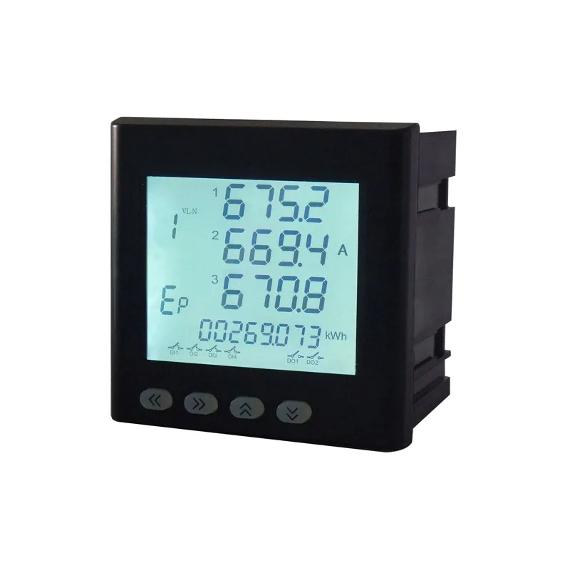 194Y-9SY(μι) 3p4w power consumption meter, RJ45 ethernet port with modbus tcp, 450V 5A smart energy monitor