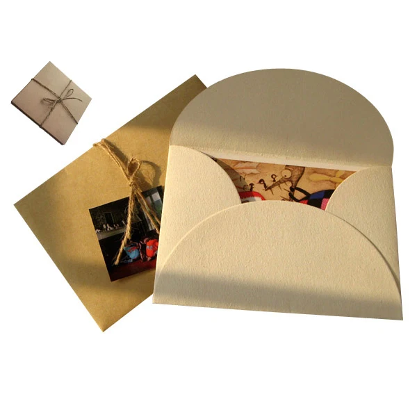 Luxury A4 Document Envelope | Custom Presentation Folder with Ribbon & Button Closure | Elegant Wedding Certificate Holder