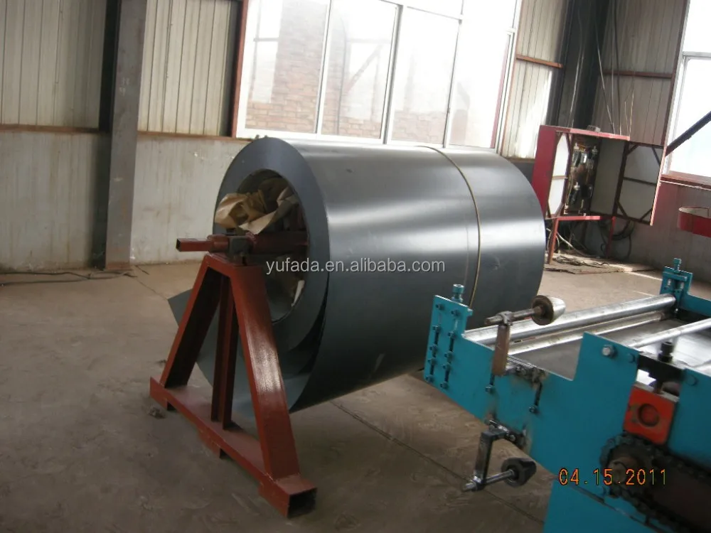 C&Z Machine Used 5T Manual Steel Coil Decoiler Equipment