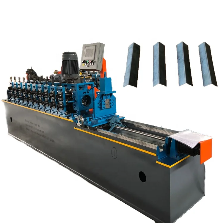 Slotted Wall Angle Roll Forming Machine Light Steel Keel Gypsum Board L Shape Corner Bead Making Machine