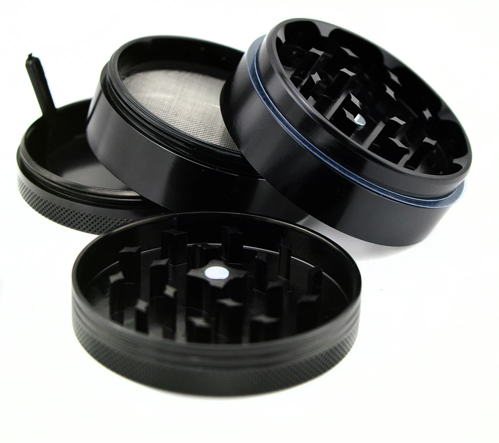 tobacco grinder price 2.5 Inch Modern Metal Herb Grinder 4 Piece Reduced Price Rolling Dry Herb  for Best Cheap Tobacco Va Herb Grinder