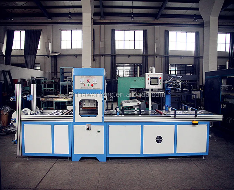 Automatic Pvc ID Card Holder Making Machine (PLC Type)