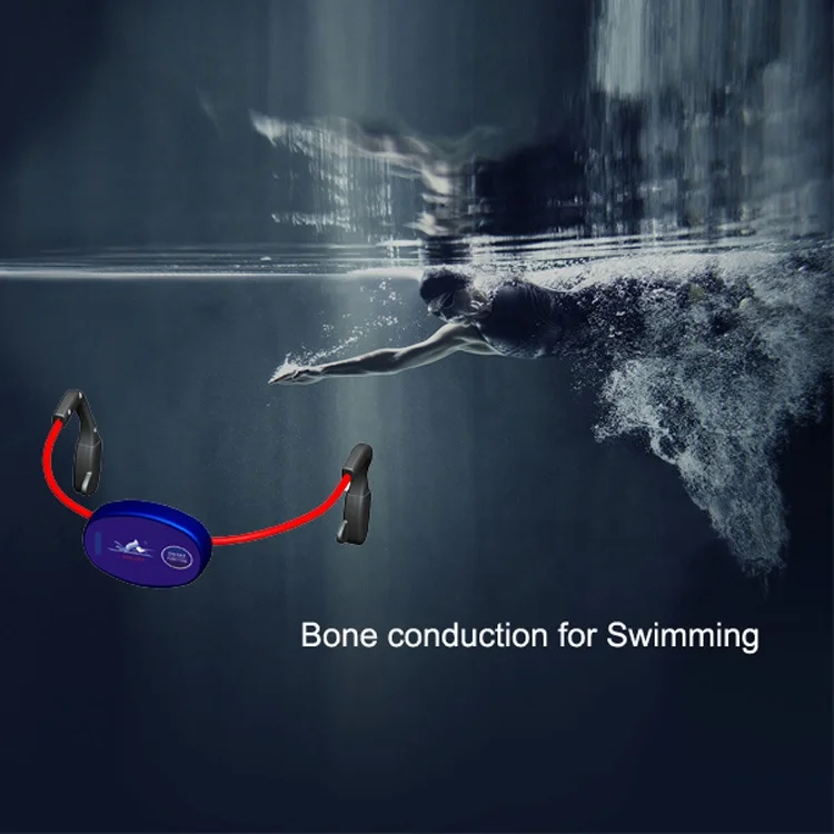 Aquatalk Waterproof Swimming Training System Underwater Live System Bone Conduction Headset Transmitter Nose Clip Earplug Sets