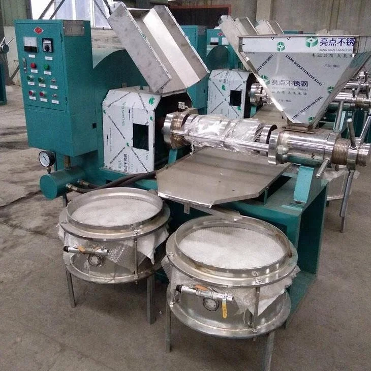 Automatic Small Cold Oil Extracting Machine