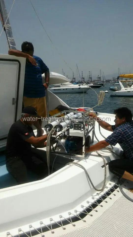 Небольшая машина для опреснения морской воды парусных