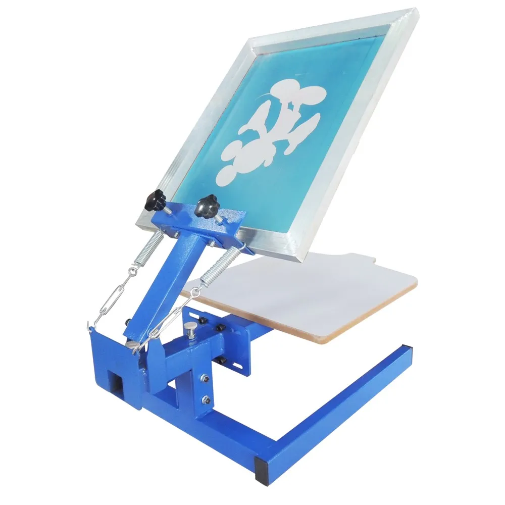 1 Color 1 Station T-Shirt Silk Screen Printing Machine Printing Press Equipment 