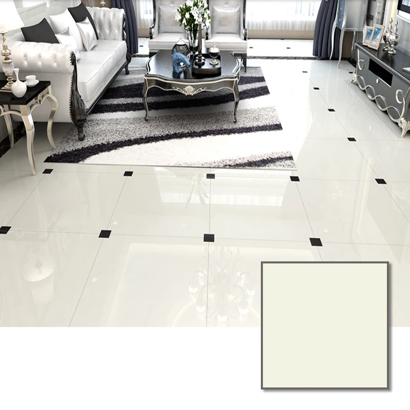 24x24 White Nano Polished Porcelain Tile China Factory