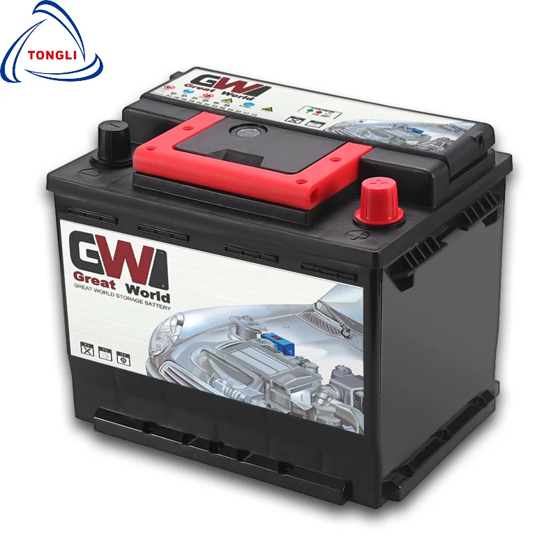 High Quality 12V 60AH Automotive Car Battery Factory Direct Sale New Sealed Auto Accumulator Lead Acid