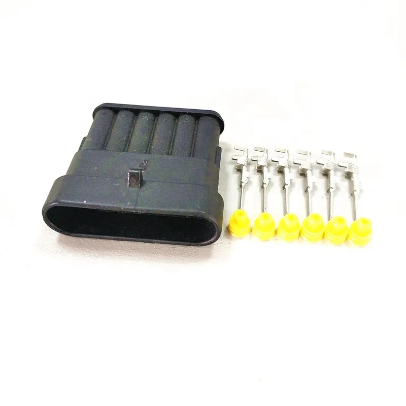 テレビ kenken1 6 Pin Super Seal 1.5 Series Waterproof Electrical Connector