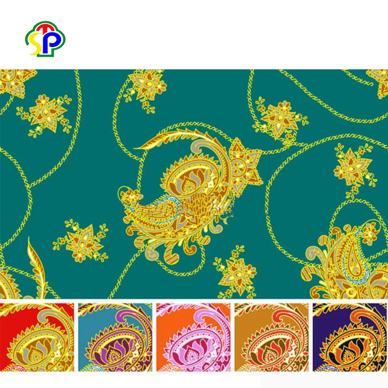 Лидер продаж 2019, Чаллис из искусственного шелка с принтом, 36 дюймов, zr503