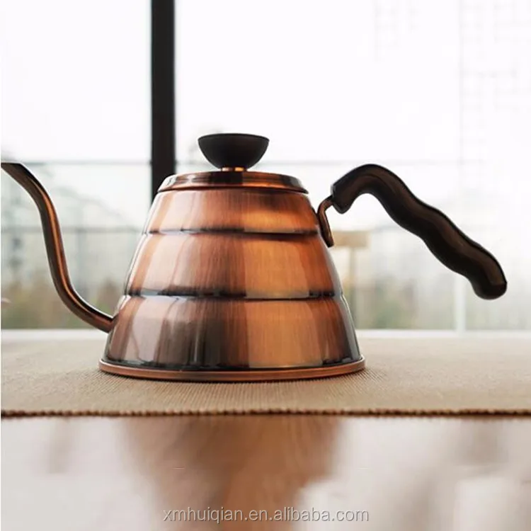 Cafetera Turca De Cobre De Acero Inoxidable,1,2 L,304,Con Boca De Ganso -  Buy Cobre Pote De Café Turco,304 De Acero Inoxidable Taza De Café,Árabe De  Café Product on Alibaba.com