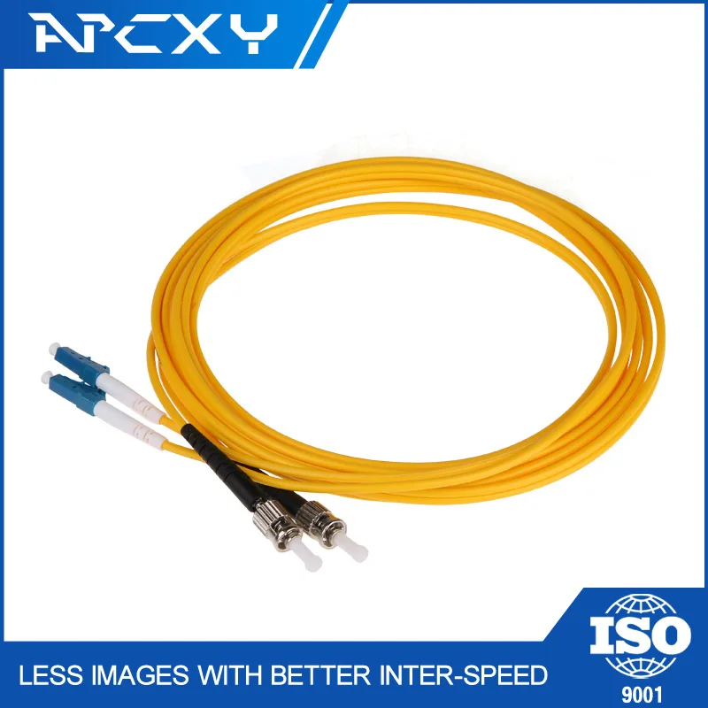 LC-ST PC/UPC 9/125um OS1/OS2 одномодовый волоконно-оптический патч-корд волокна перемычку