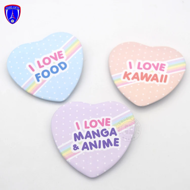 Anime Heart Buttons