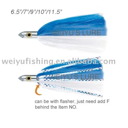 brass head trolling fishing lures with