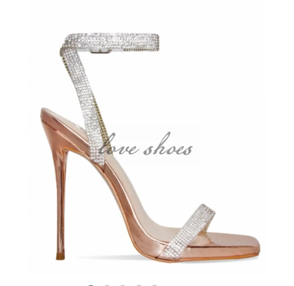 Stiletto Pele Ouro Parodi Stiletto | Sapatos altos | Dott.pt