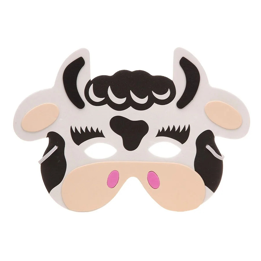 Masques De Fête Pour Enfants,Masques Avec Impression D'animal En Feutre,Fête - Buy Product on