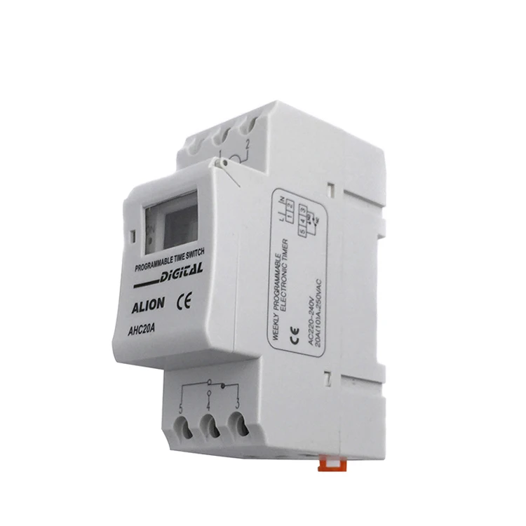ALION AHC20A Digital Programmable Electric Motor Start Time Switch Sprinkler Timer
