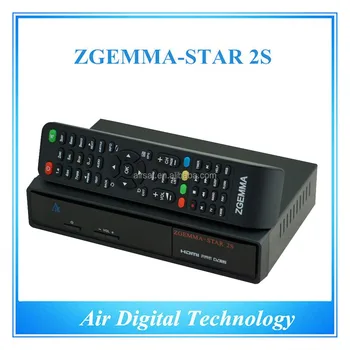 Zgemma-Star 2S satellite receiver HD DVB S DVB S2 twin tuner satellite decoder no dish FTA with IPTV