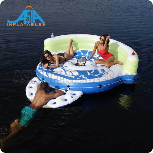 Cheap Inflatable Water Floating Island/Inflatable Floating Water Park/inflatable Water Floating Bed