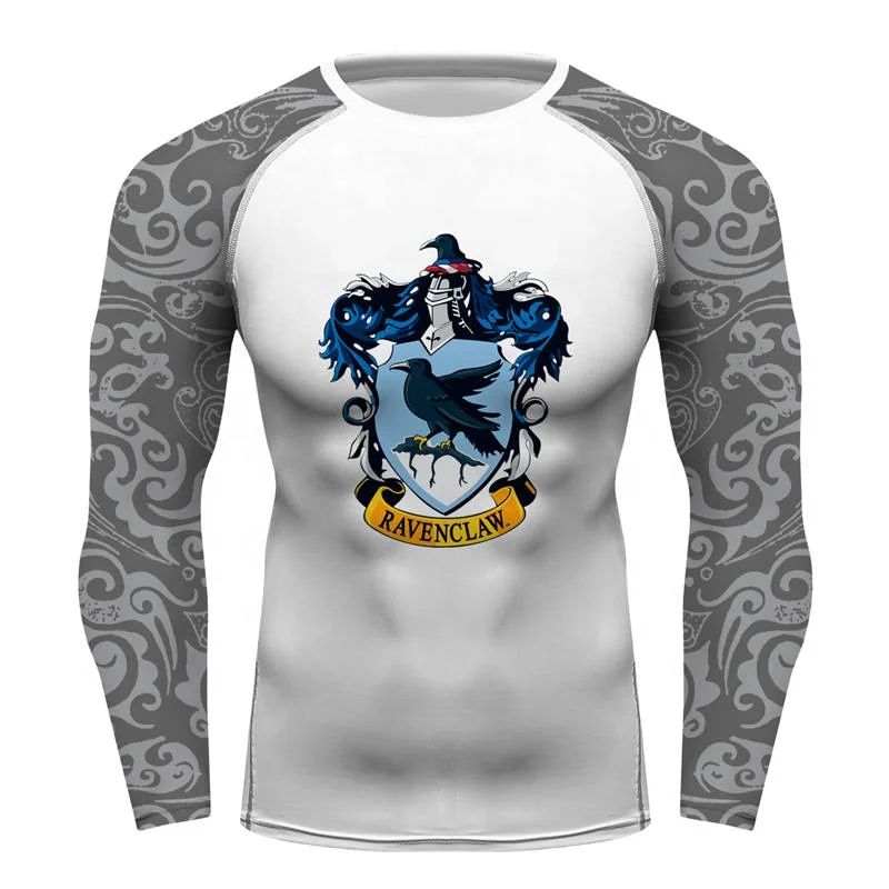 Men Hp House Ravenclaw Printed Tight 