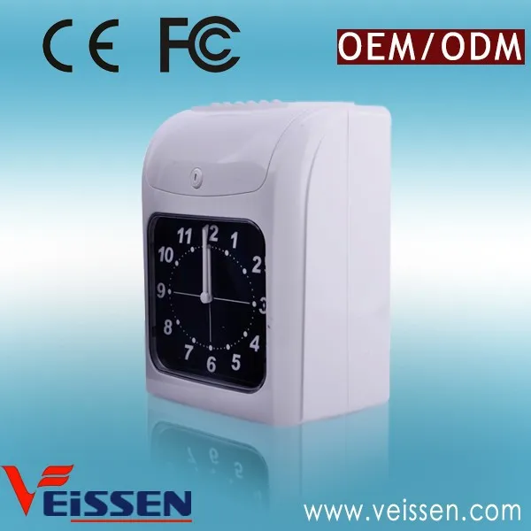 Cheap Price Punch Card Attendance Clock Machine for Employee Attendance Tracking