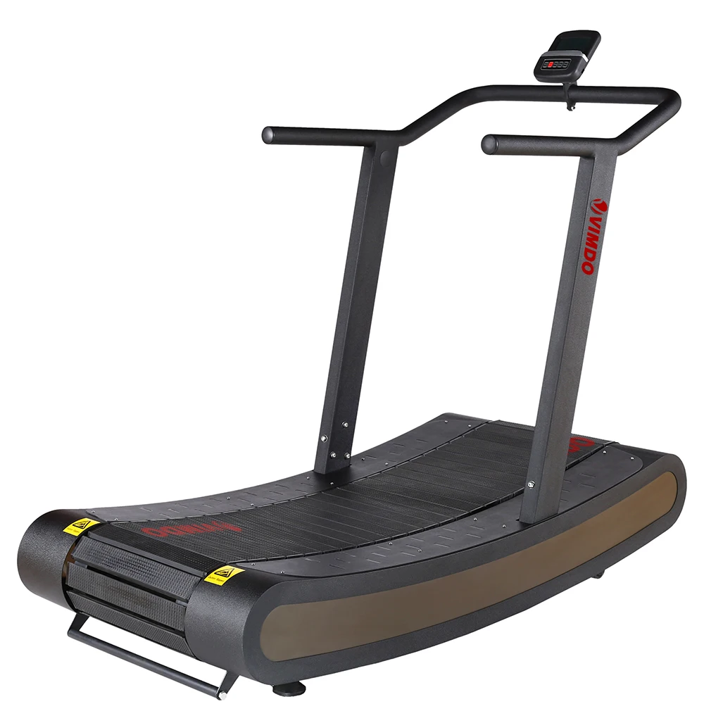 
Vimdo New VC02 Factory непосредственно низкошумная самогенерирующаяся деревообрабатывающая Коммерческая ручная изогнутая беговая дорожка для продажи 