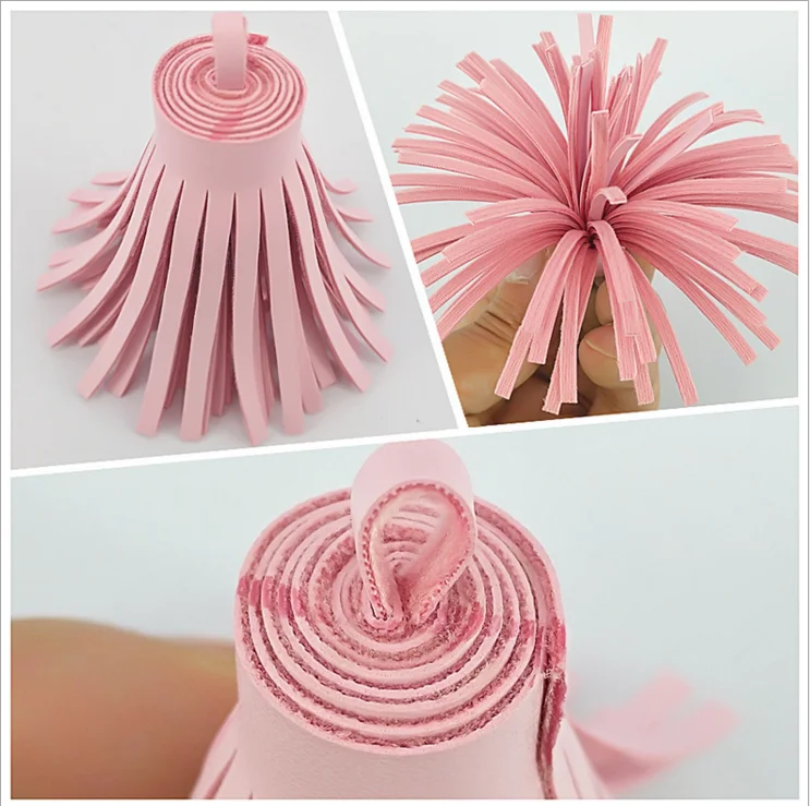 
 Замшевый большой кожаный брелок для ключей Yongze с цепочкой для женщин, брелок для ключей с очаровательной бахромой  