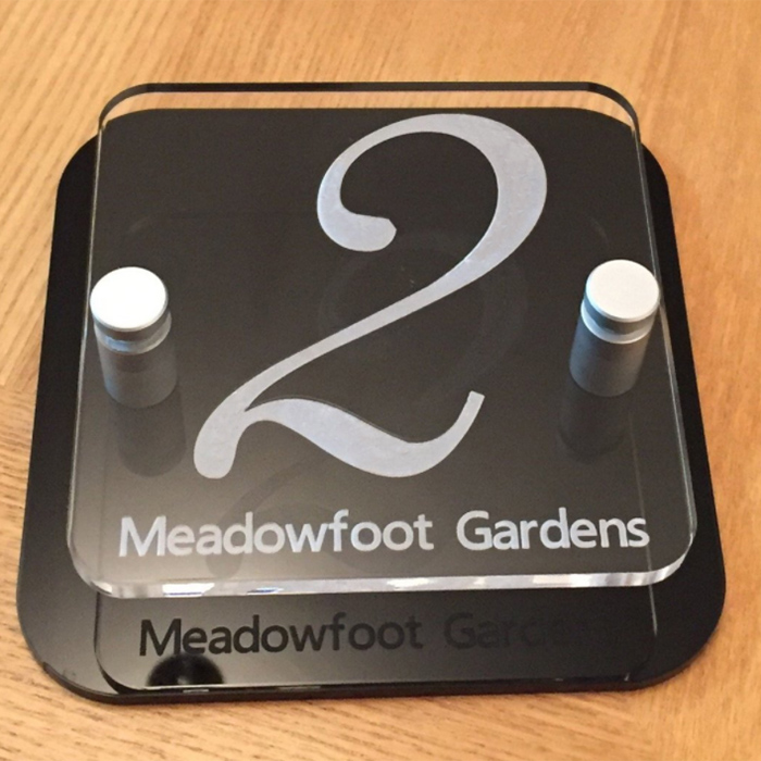 Персонализированный акриловый домашний дверной номер индивидуальный именной знак табличка для